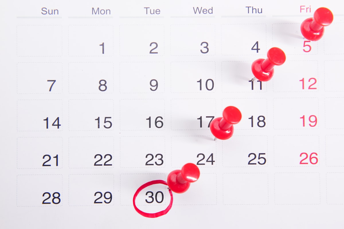 Appointment Booking & Reminders voice AI for home services — A calendar with appointment dates marked